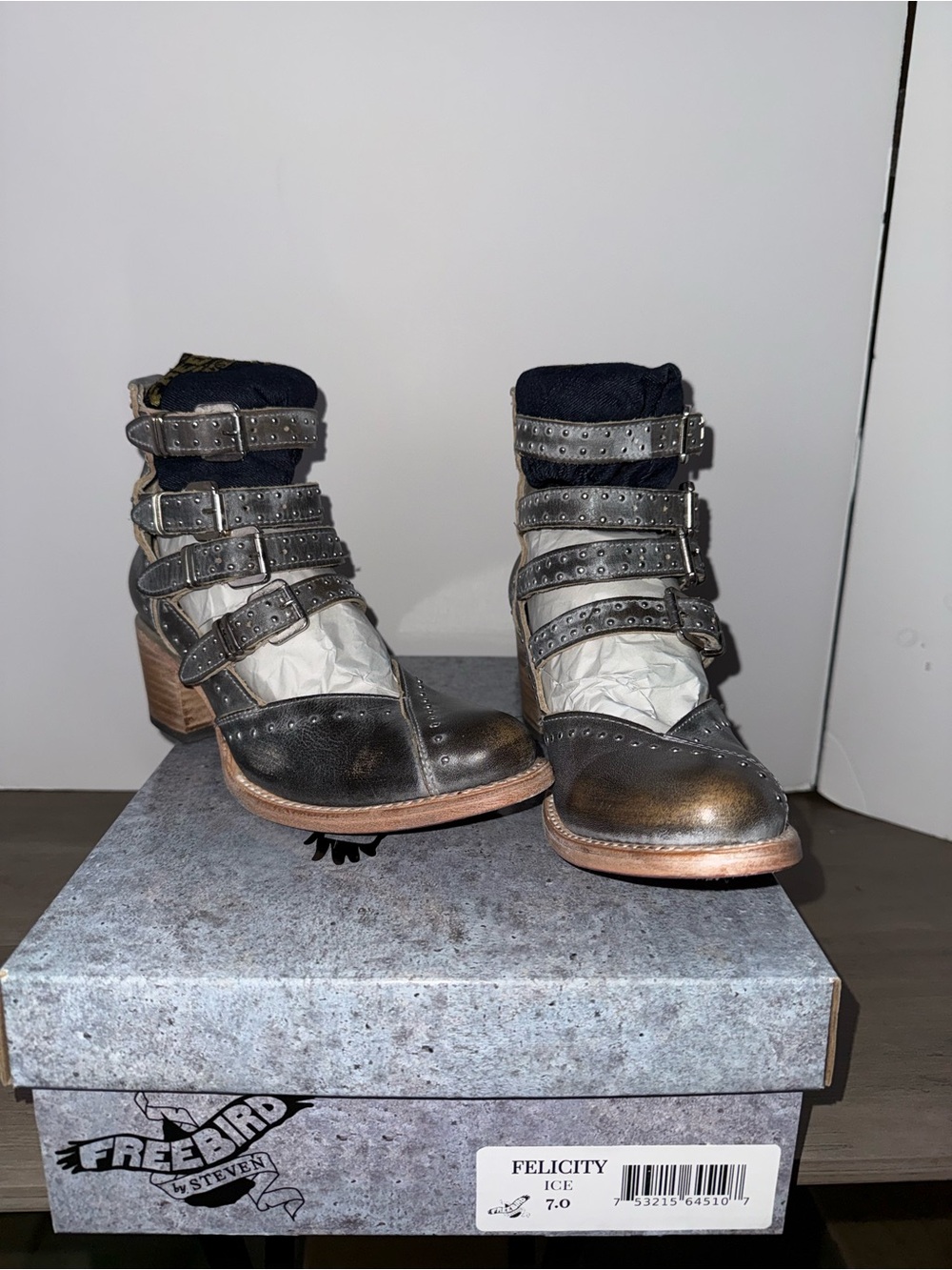 FREEBIRD by Steven Felicity Ice Women's Boots Size 7